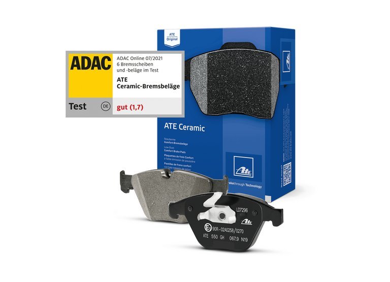 ADAC BRAKE TEST: ATE CERAMIC TAKES FIRST PLACE